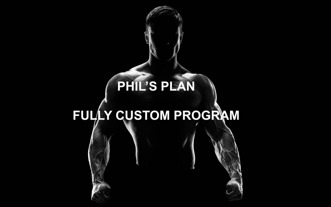 PHIL'S PLAN: FULLY CUSTOM PROGRAM